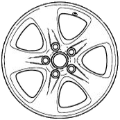 X-5 - 16in wheel for Jaguar X-Type